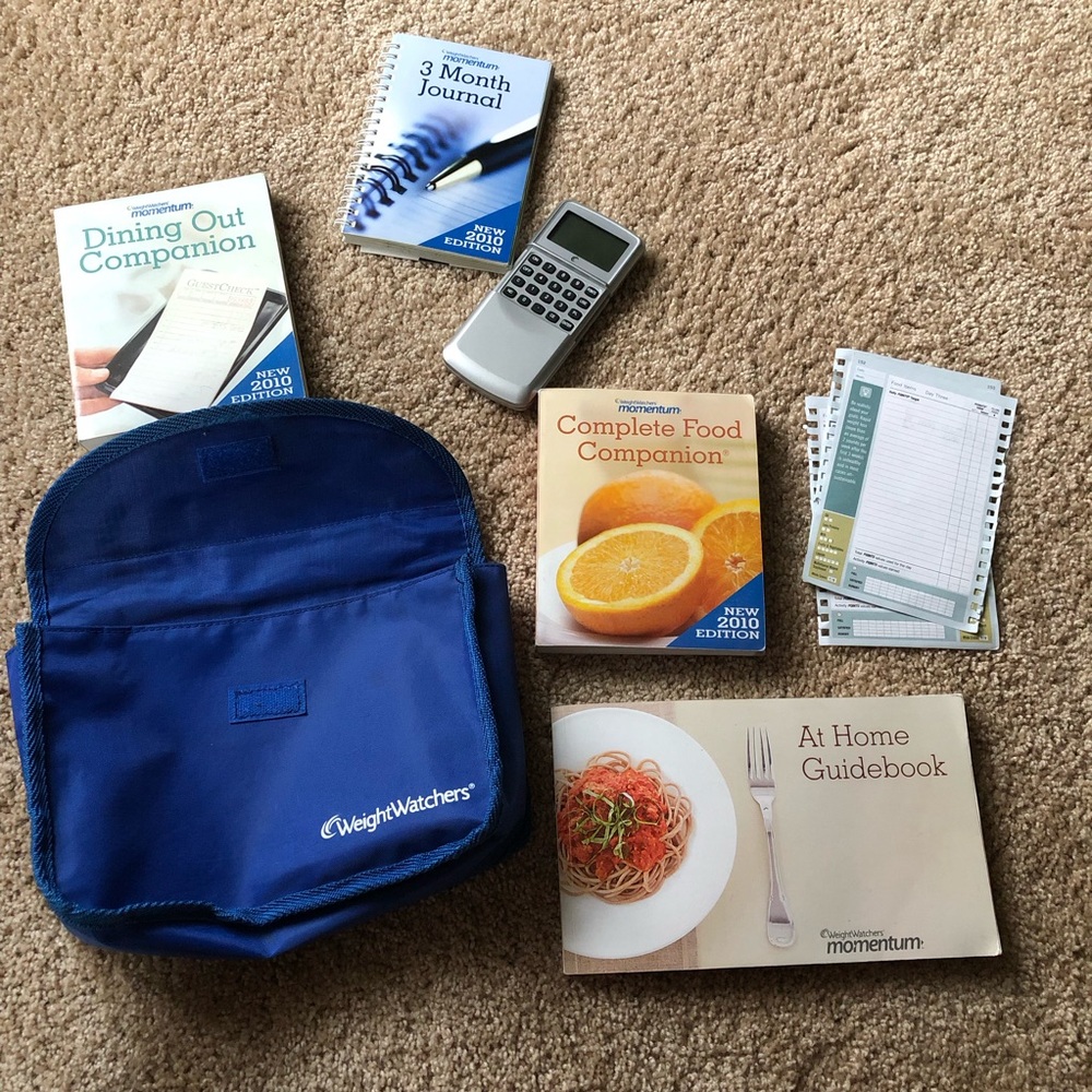 Weight Watchers Bundle kit 2010 calculator dining out used READ